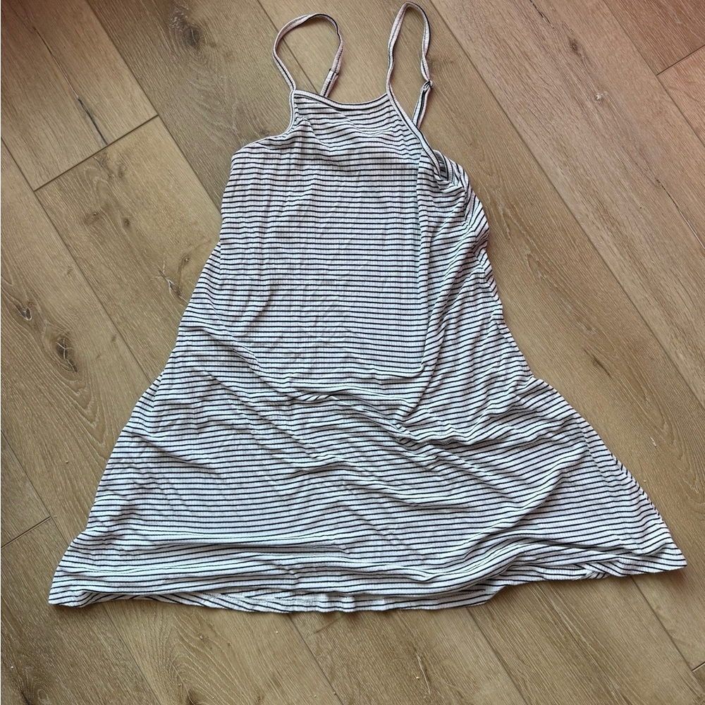 Mossimo Supply Co. Black and White Striped Dress